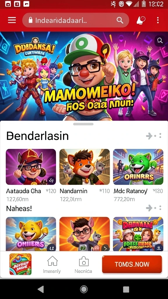 ap686 - Lihat variasi karakter beragam di dalam game.