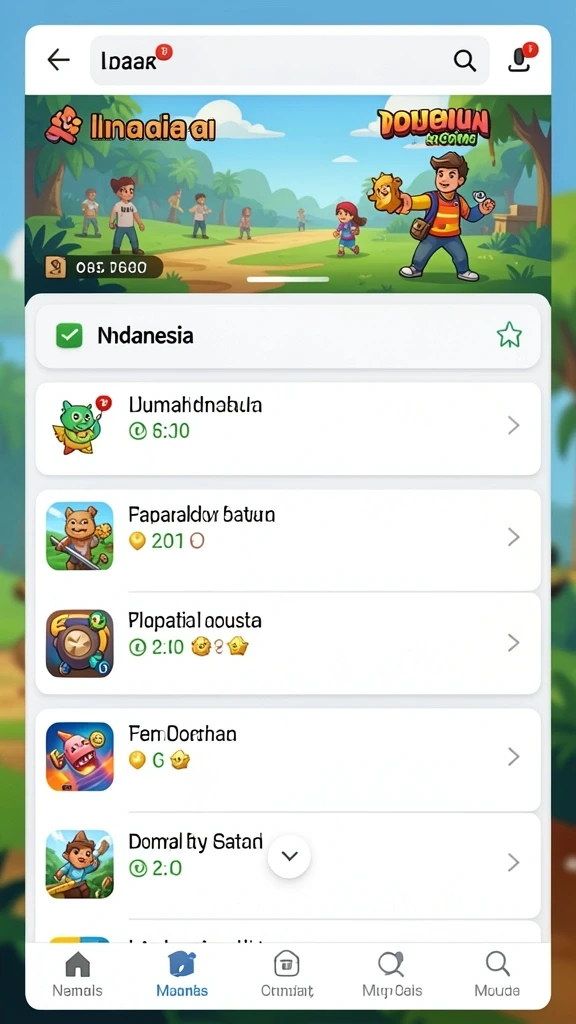 f32 - Screenshot memperlihatkan level yang penuh tantangan dan rintangan.