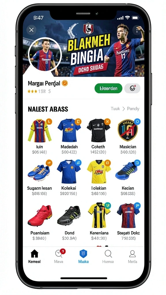 qqnusa - Tampilan antarmuka yang menarik dan mudah dinavigasi.
