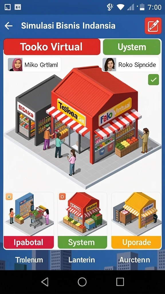 rr33 - Tangkapan layar menampilkan salah satu level yang penuh tantangan.